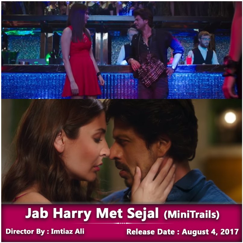 ilovexromance's tweet photo. Watch all the #MiniTrails from #JabHarryMetSejal in a single frame!
#1MonthForJHMS
https://t.co/g7DwlaLdtv https://t.co/gVjidAGLKK