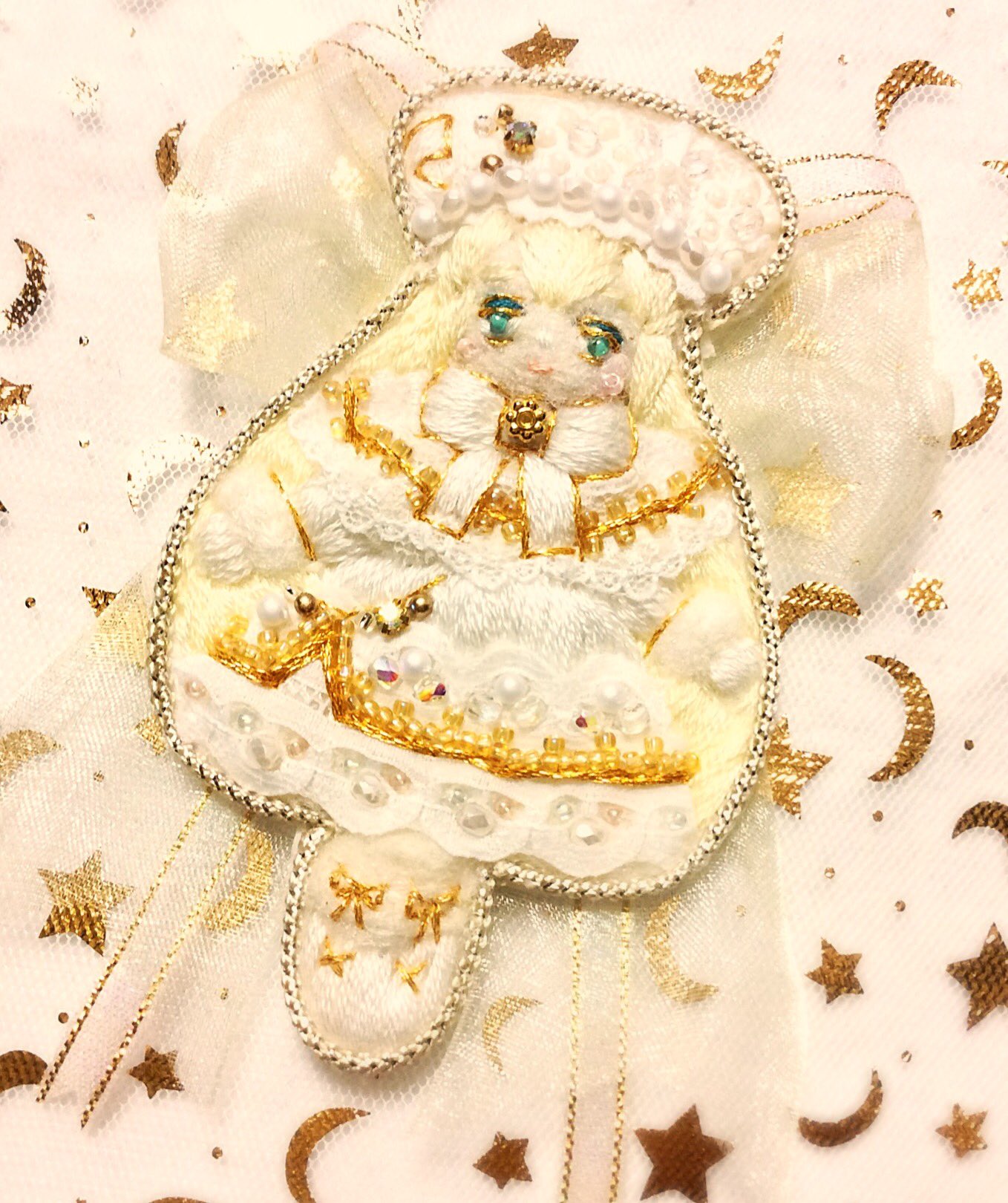 تويتر プレ企画中 Piari على تويتر キャラクターものの刺繍もやっていました プリパラのファルルちゃん オトカドールのサニーちゃん ココちゃん シナモロール 刺繍 ビーズ刺繍 T Co Ahledq64v0
