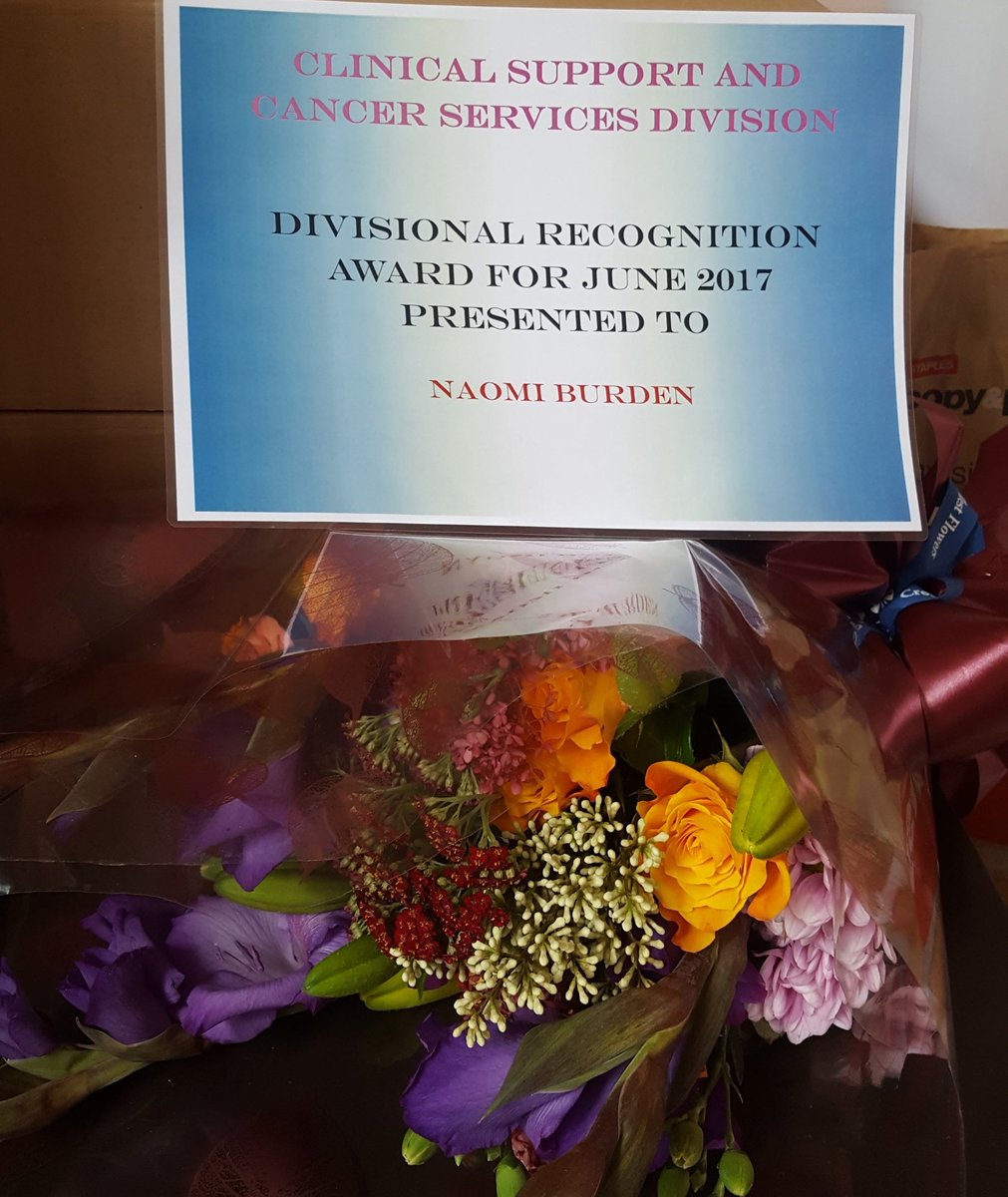 Thrilled to receive #recognitionaward with <a href="/carrie_biddle/">Carrie Biddle</a> for the #ahpfutureleaders programme. Huge thanks from colleagues <a href="/RCHTWeCare/">Royal Cornwall Hospitals NHS Trust</a> 😁