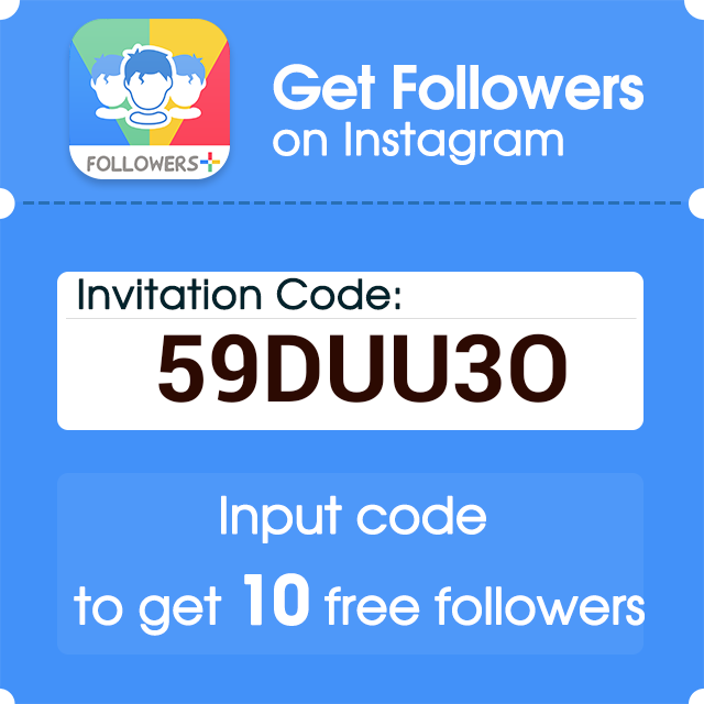 3e3__'s tweet photo. Get Real Followers Fast on Instagram for FREE! from @wow_instagram. With my invitation code '59DUU3O', you will get https://t.co/zuUsVRAcTr