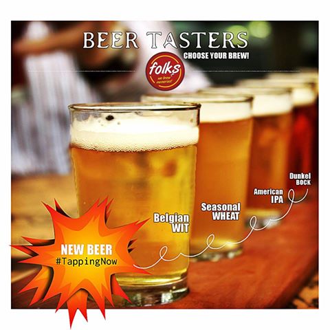 FBrewpub's tweet image. Try our beer tasters and choose your Favourite Brew!
#BrewingBeer #TappingNow #CheckinSoon #FolksBrewpub #Sector16 
#newbeer #microbrewery
