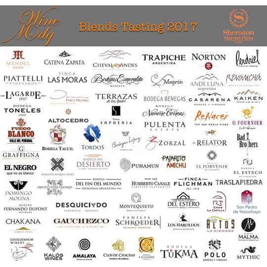 Gracias a todas las Bodegas que nos van a acompañar el 5 de Agosto... ya no falta nada 🍷 #wmt2017Blends