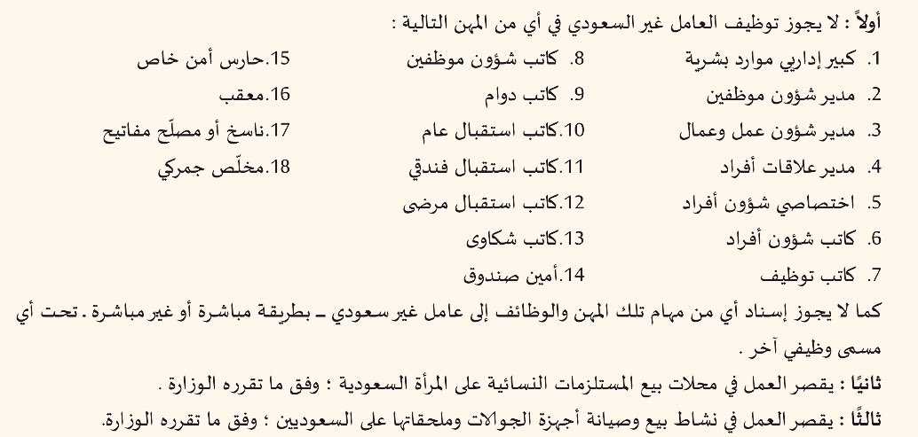 نظام المحاماة السعودي الجديدة