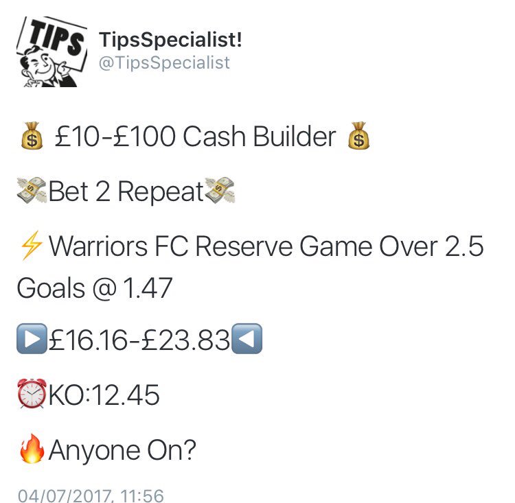 TipsSpecialist tweet picture