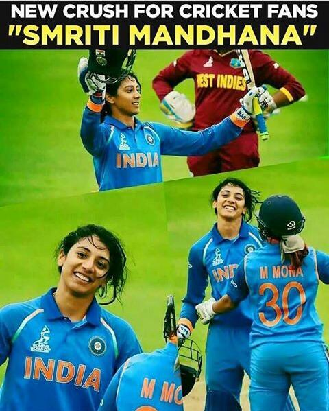 imvkhatik's tweet photo. Luv u @mandhana_smriti. U r  new crush of  indian cricket lover...🏏🏏🏏
Best of luck @M_Raj03 &amp; her🙍🙍🙍 team for tomorrow match #INDvSL ....🙏🙏🙏 https://t.co/9P8dbClacM
