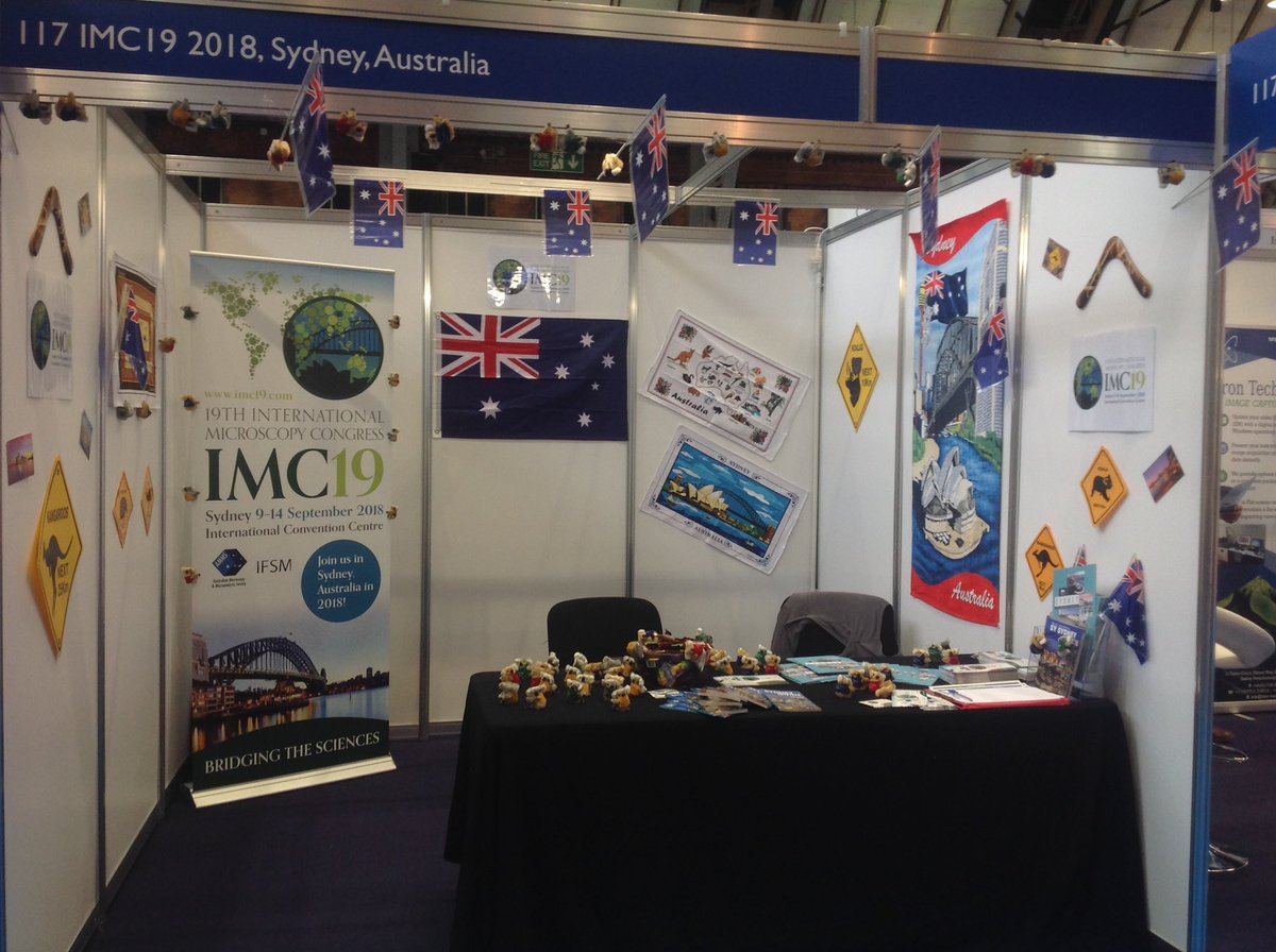 Promoting IMC19 Sydney 2018 at #mmc2017