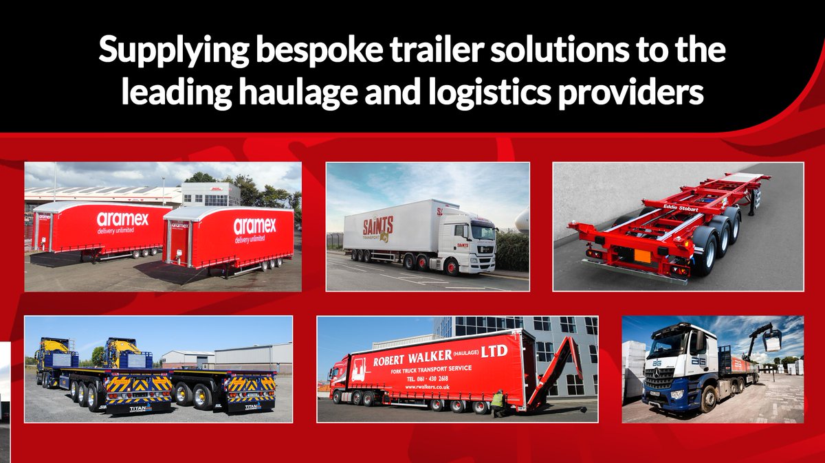 SDCtrailers's tweet photo. Trailers built to your logistics requirements #Boxvan #Curtainsider #Skeletal #Platform #Urban #ExtendedLengthTrailers https://t.co/E4CGgR81Fy