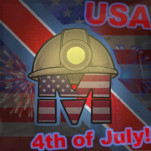 Bobogijoe On Twitter Enter Code July4 In Mine D For A 4th Of July Limited Pickaxe Hurry Up Before This Offer Ends Roblox Https T Co Oq9hkqsukd Https T Co Vndb5p7b7c - mine d roblox