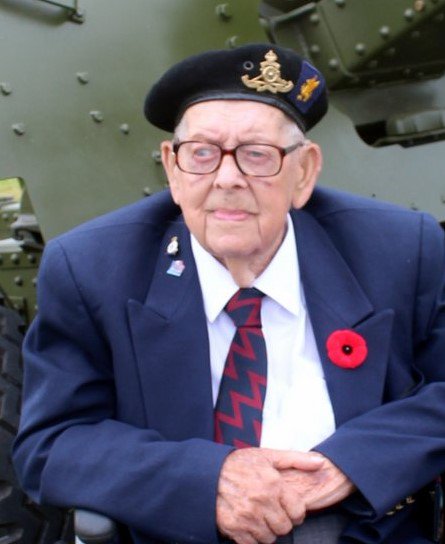 ReassessHistory's tweet photo. Very sad news that Albert Figg, #WW2 #Royal #Artillery &amp; #43Div #Wessex veteran, key figure in #Hill112 and #Normandy comm has passed away. https://t.co/iI35t6Vjz4