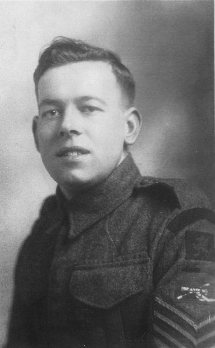 ReassessHistory's tweet photo. Very sad news that Albert Figg, #WW2 #Royal #Artillery &amp; #43Div #Wessex veteran, key figure in #Hill112 and #Normandy comm has passed away. https://t.co/iI35t6Vjz4