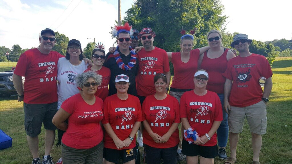 EdgewoodRamBand's tweet photo. Another awesome Edgewood/Joppa parade in the books. Thanks to all the amazing parents for their help!!  @EHSRAMS #ehsbandrocks https://t.co/geloKkNKJo