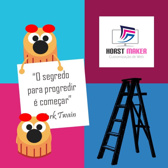 NayaHorst's tweet photo. "O segredo para progredir é começar."
- Mark Twain
#horstmaker #apertaostart! #metaseobjetivos https://t.co/I5BdwTmca4