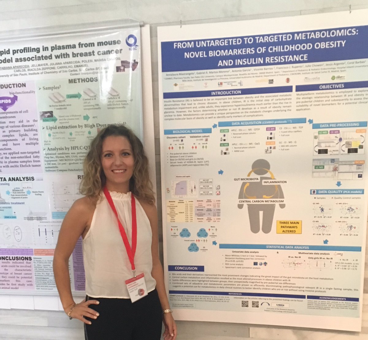 annalaura_mstrn's tweet photo. Poster session time! #chirality #obesity #mass spectrometry #metabolomics  #cembioers @PBA2017_MAD  @metabolomicaceu https://t.co/hzzyNaX96S