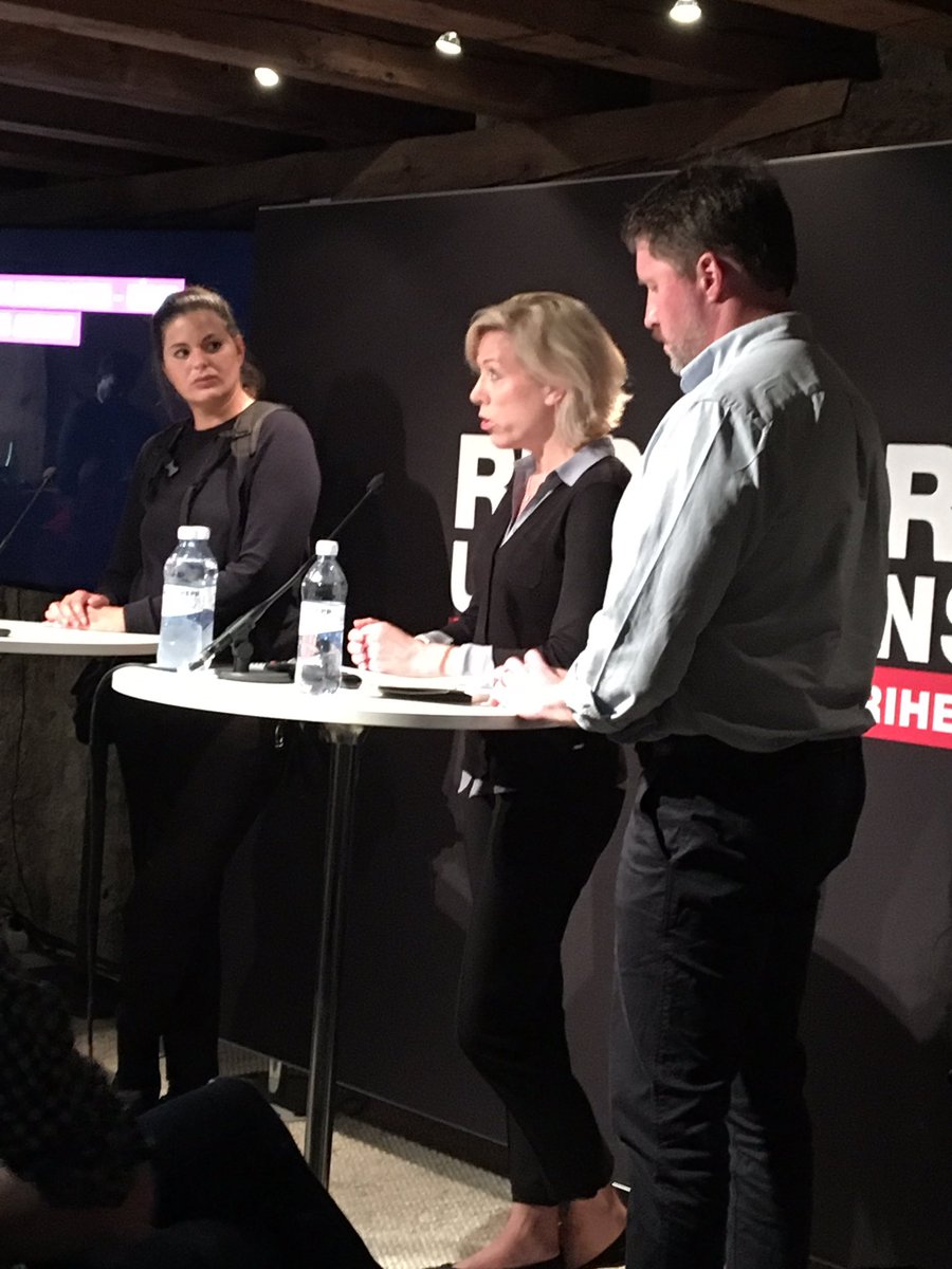 Diskussion om utlandsrapportering med <a href="/GinnaLindberg/">Ginna Lindberg</a> som om vikten av säkerhet för Sveriges Radios medarbetare <a href="/RSF_RUG/">ReportrarUtanGränser</a> #almedalen