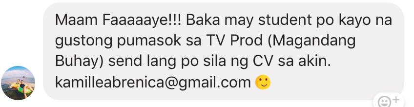 mamfaye's tweet photo. Baka may interested mag work sa Magandang Buhay jan. Now's your chance! Gow! https://t.co/8fSeqIzCZM