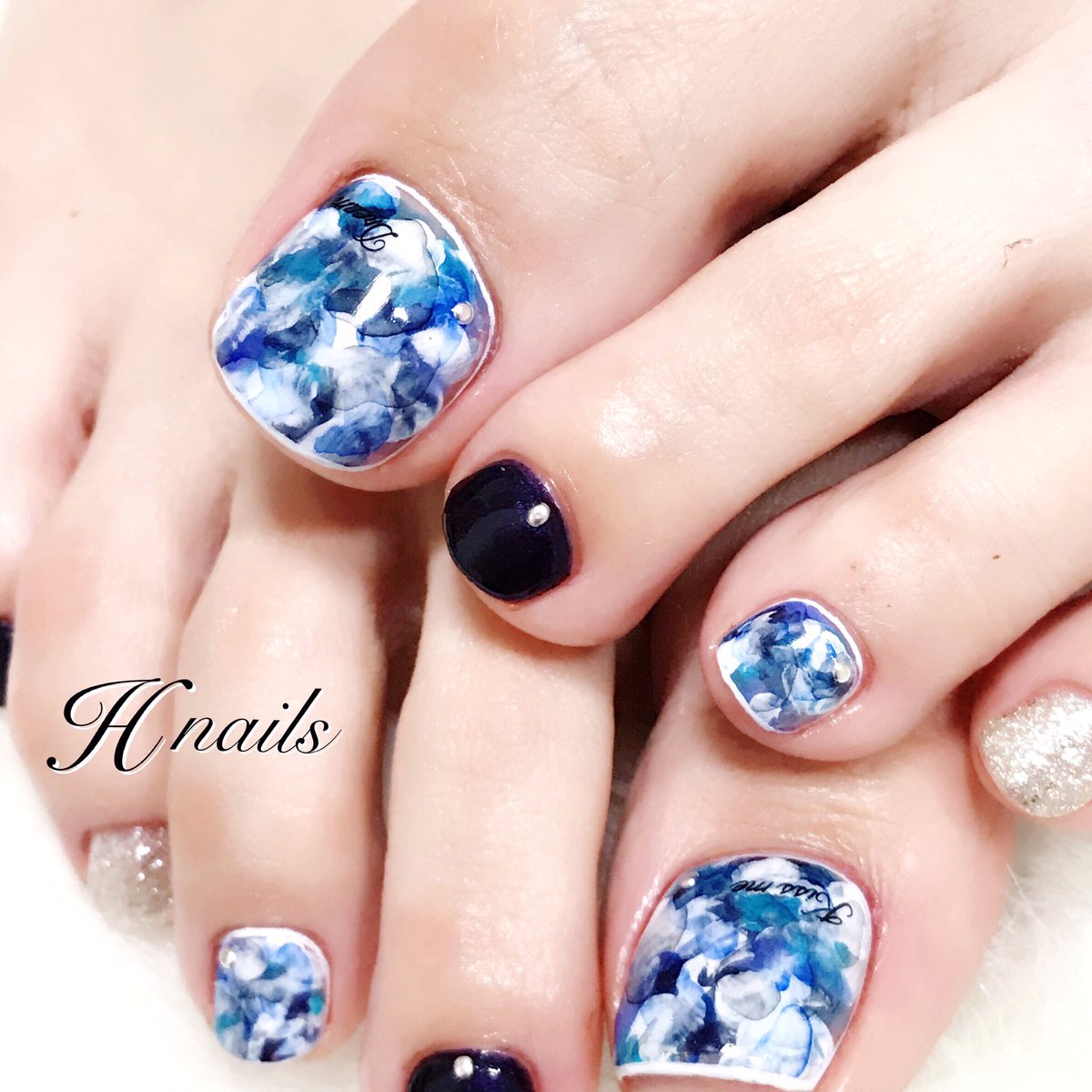 フットネイルキャンペーン中