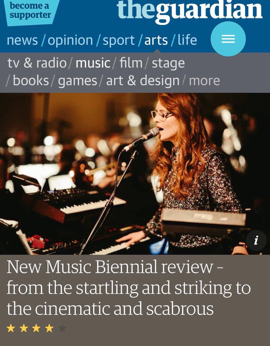 longshawward's tweet photo. @Hanpeel wearing #longshawward #sequinshirt in The Guardian Newspaper !! @guardian @guardianart @GuardianFashion https://t.co/hmTCOMDcmf