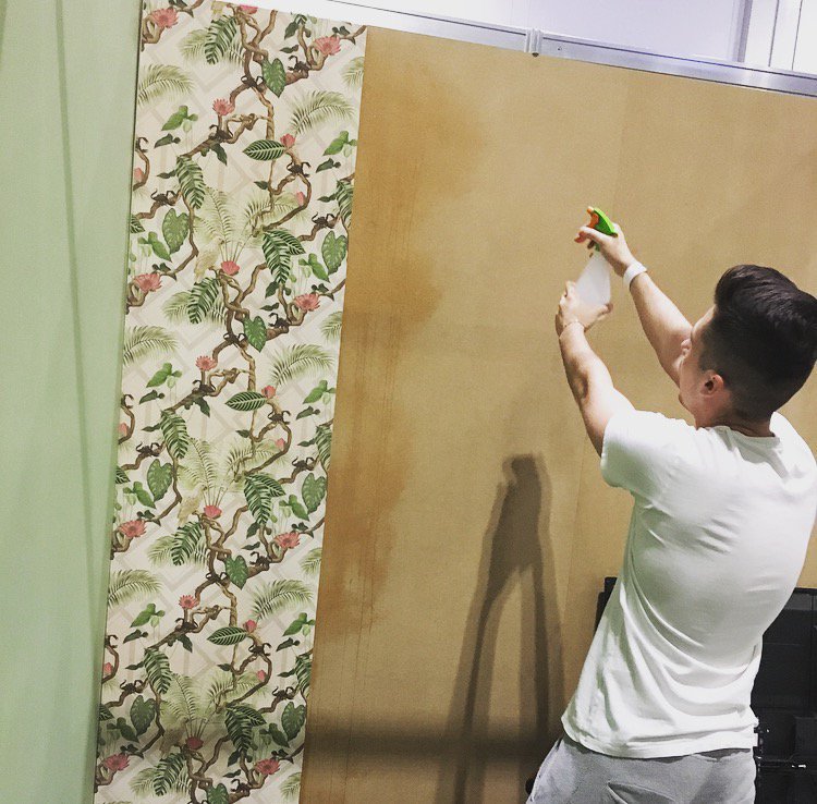 no_paste's tweet image. Forgot to mention..... just hang with ordinary tap water from a spray bottle! Thanks for the pic @kaiinteriors :-)