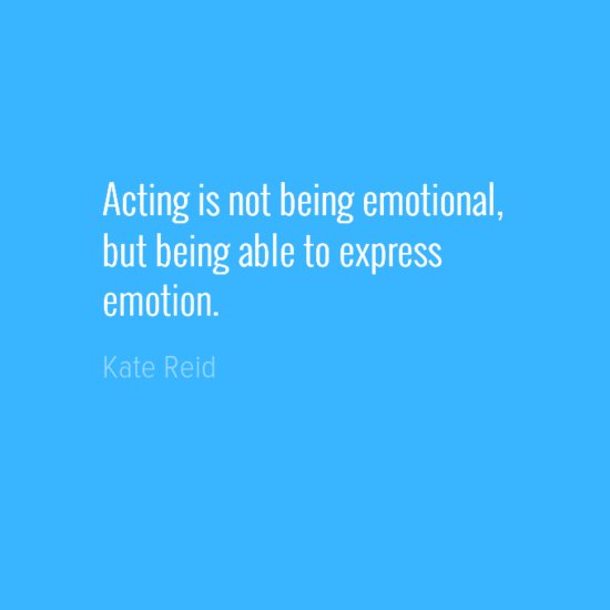 7DialsPlayhouse's tweet photo. "Acting is not being emotional, but being able to express emotion" - Kate Reid

Remember there's a difference! #KateReid #actorslife #acting https://t.co/C2lV5HINK5