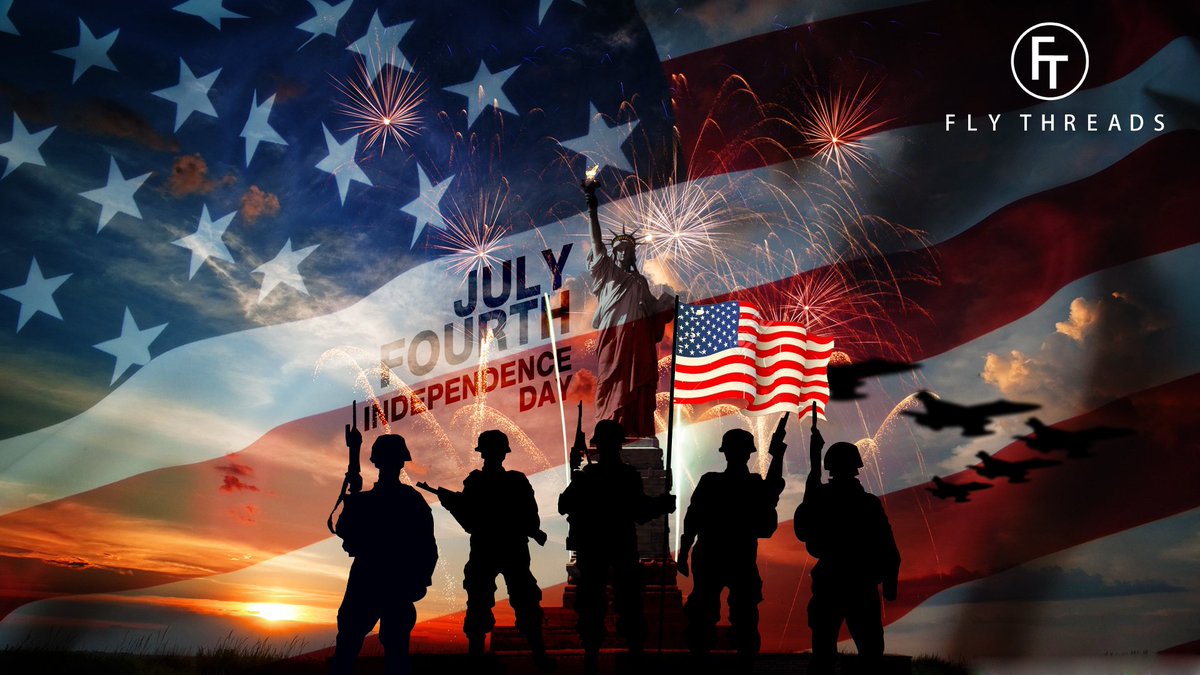 flythreads_ny's tweet photo. Happy #Independenceday to all the fellow Americans from #Flythreads May #fouthofjuly bring peace & harmony in our lives. “In God, We Trust”. https://t.co/bCZDqEk0S9