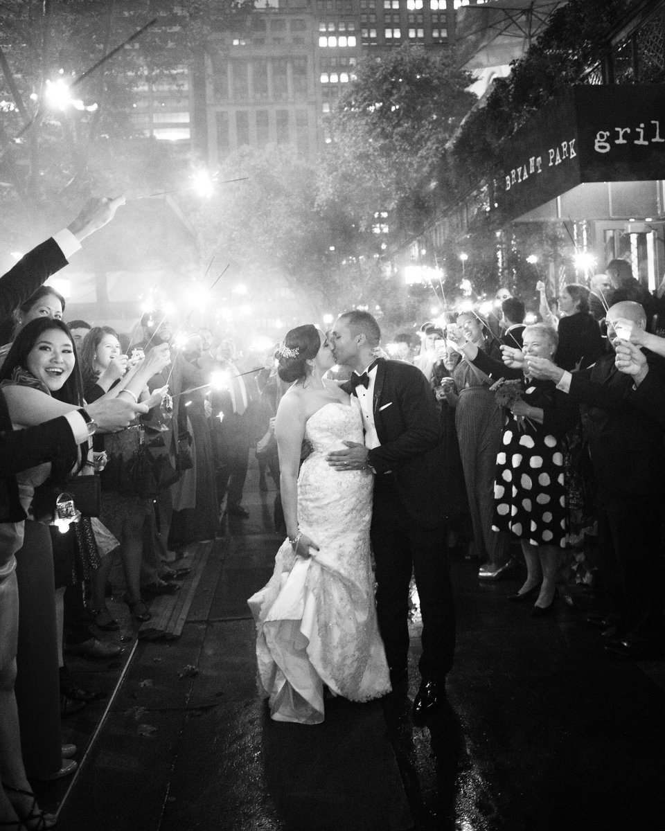 Of all the things that catch fire, love always shines the brightest.

#nyc #wedding #sparklerexit #bryantpark #nycwedding
