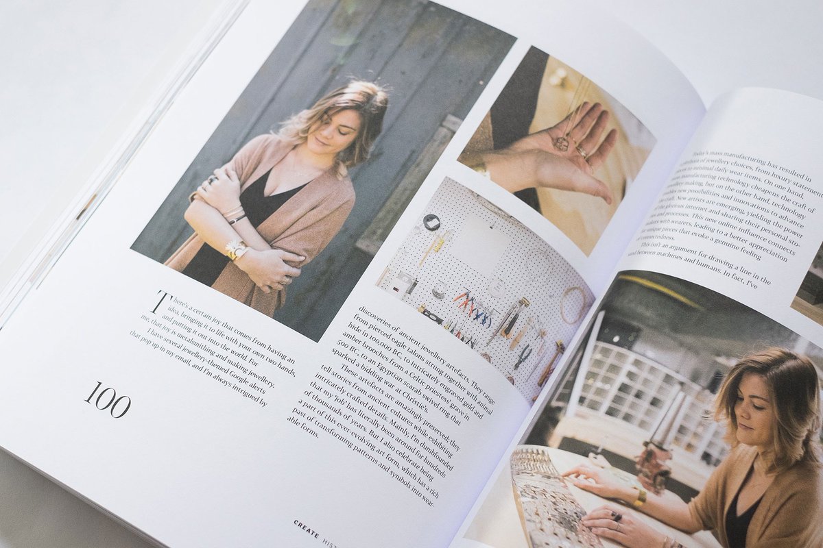 readlagom's tweet photo. Another spread from the latest Lagom, featuring @FrostFinery. Read more on fusing tradition with technology in #6: https://t.co/TNZtfbHhEh https://t.co/FU1PcgoKLl