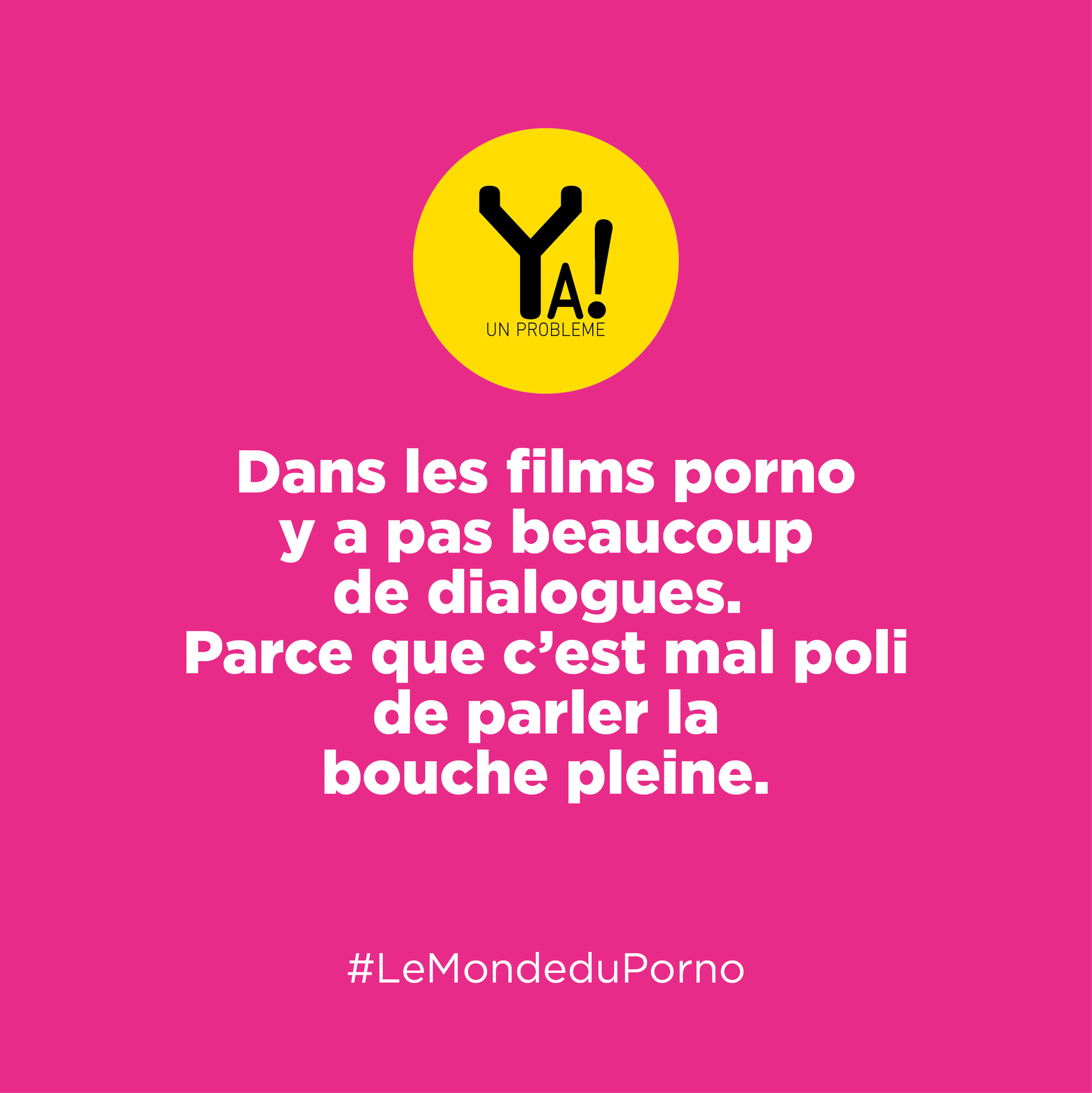 Ya Un Probleme Yaunprobleme Porno Societe Politesse Humour Blagues Pouet Lol Societe Socialmedia Dorcelclub Hard Citation Nimportequoi T Co Jx3qsr2toi