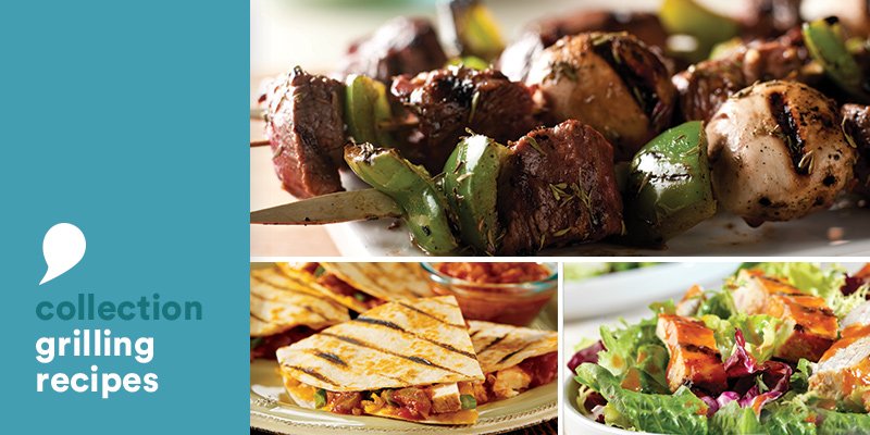 These grilled #recipes are as colorful as a #4thofJuly celebration. Whatever you make, there's sure to be fireworks. campbellk.it/2thOrL1