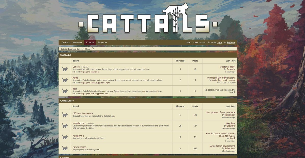 FalconDevelops's tweet image. Have you joined the Cattails forums yet? Find useful tips &amp;amp; tricks, chat w/ other fans, and share your experiences! cattailsgame.proboards.com