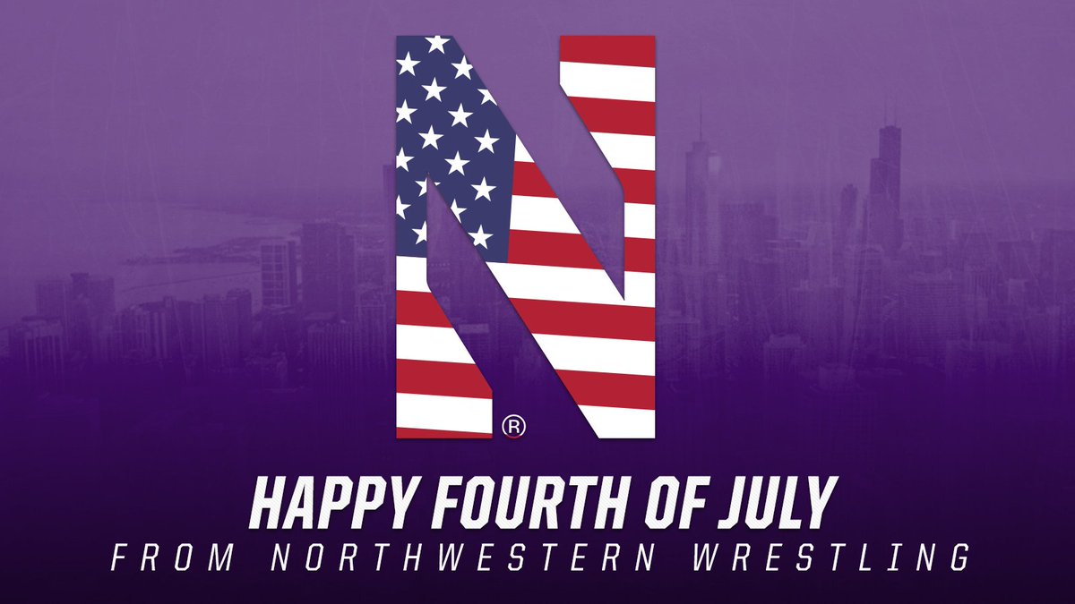 NUWrestle's tweet photo. From the #B1GCats family, Happy Independence Day! 🇺🇸 https://t.co/vgWlXhgvL0