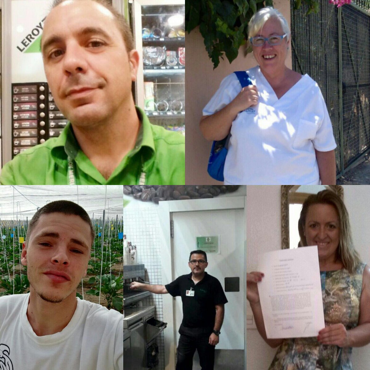 LanzaderaAlm's tweet photo. Celebrando inserción: Francisco Muñoz, Rosa López, Fernando, Aniceto López, Inma Acebal ¡Suerte y éxitos! #LanzaderaAE @Viatoraldia #Empleo https://t.co/r1oEOxn4uu