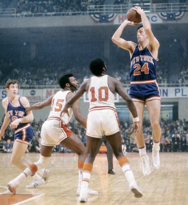 NBAPOLESFaX's tweet image. Bill Bradley was senator but he also played ball.
 A forward for the New York Knicks, he won two championships and made one All-Star team.