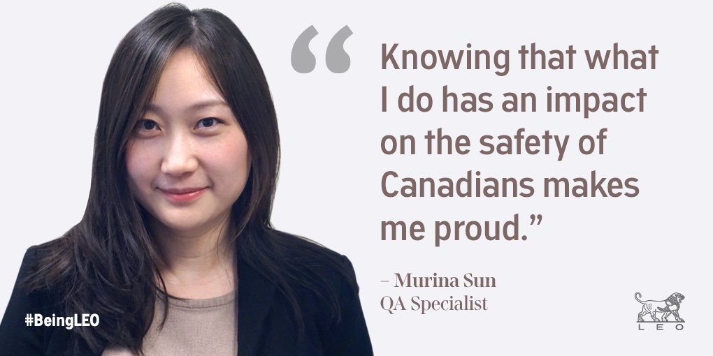LEOPharmaCA's tweet photo. Meet Murina, she takes her job very seriously for the safety of patients. #PatientsFirst #BeingLEO https://t.co/nO9JYu5Zrn