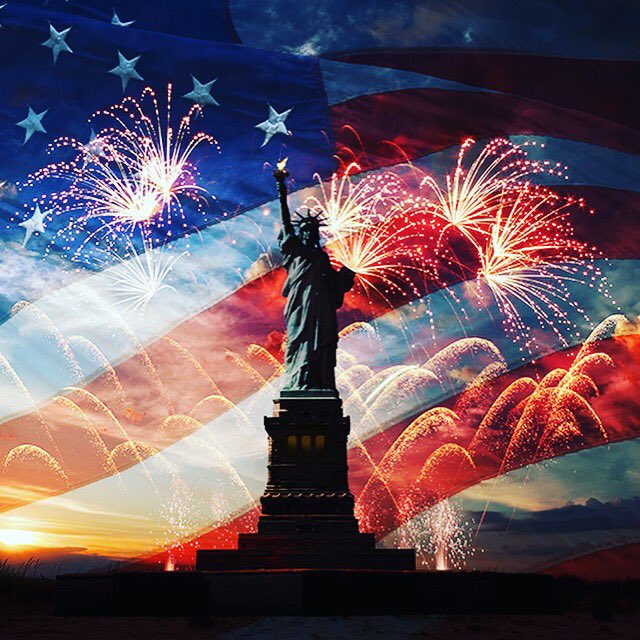 ActiveFamilyKC's tweet photo. Happy 4th of July! As we celebrate our nation's Freedom, we honor the courageous men and women dedicated to preserving it. #America #USA https://t.co/VzlChTqAUN