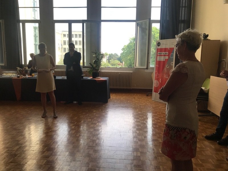 Pot de fin d'année et de départ en retraite du Professeur Annick Batteur @JcPagnucco <a href="/facdroitcaen/">UFR Droit Caen</a>