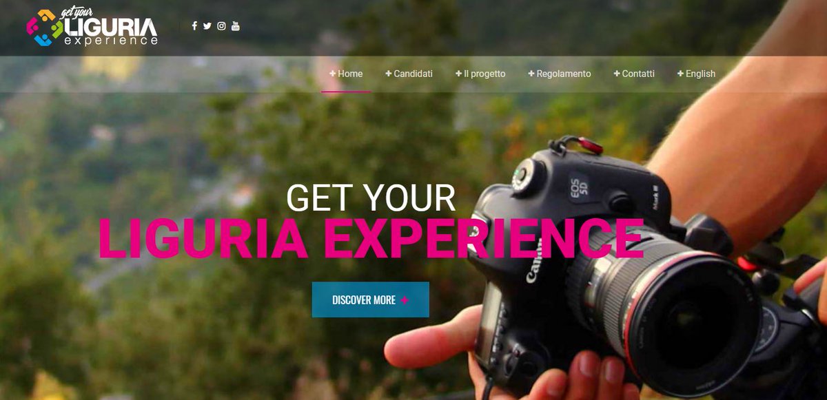 lamialiguria's tweet photo. Entra a far parte della gamexperience dell'#estate #GYLE
Sei blogger,fotografo,videomaker,local guide, social star? https://t.co/avFB9S2HgC https://t.co/nX02XIPJU2