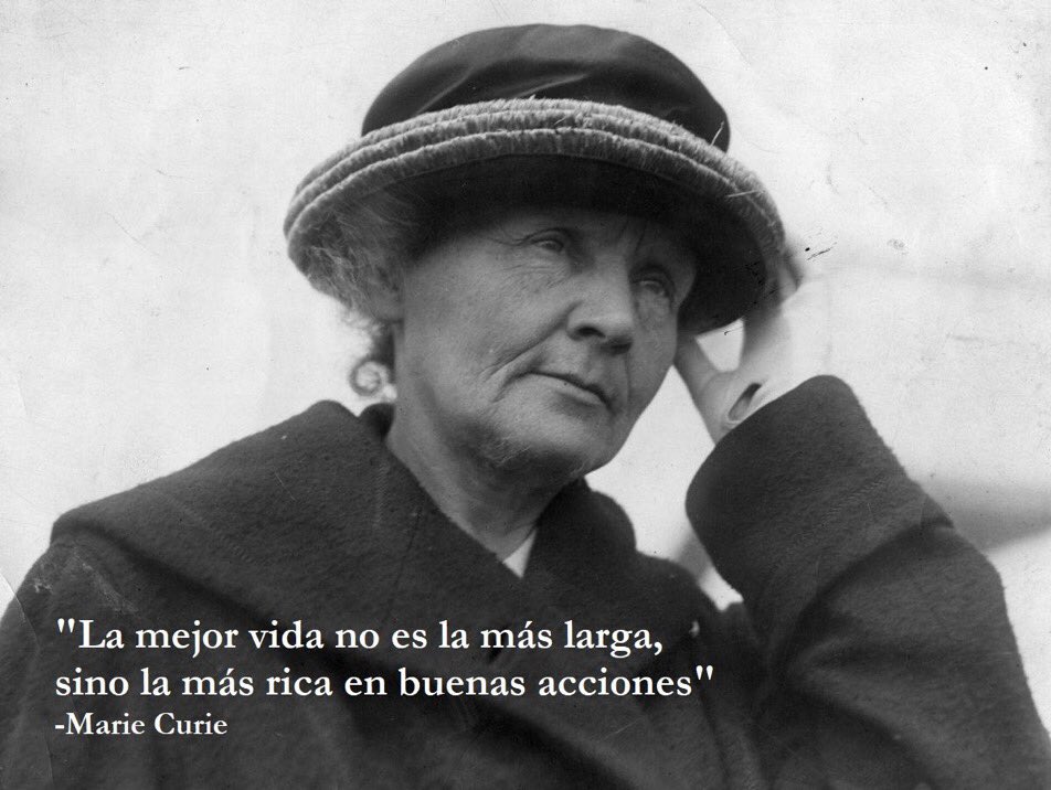 nabla_diffwear's tweet photo. El 4 de julio de 1934 muere #MarieCurie, premio Nobel, ejemplo de la contribución de la mujer en #ciencia https://t.co/EzWwiSst9l