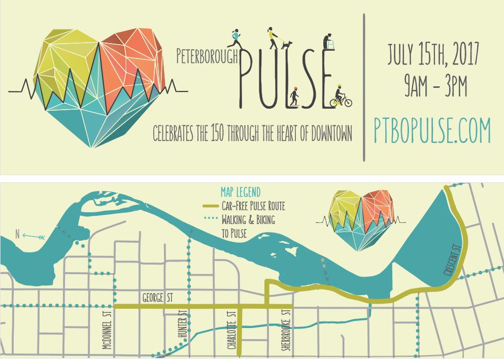 PTBOPulse's tweet image. Save the date! Peterborough Pulse is returning on July 15th from 9am-3pm! This year we are introducing the longest route yet, check it out!