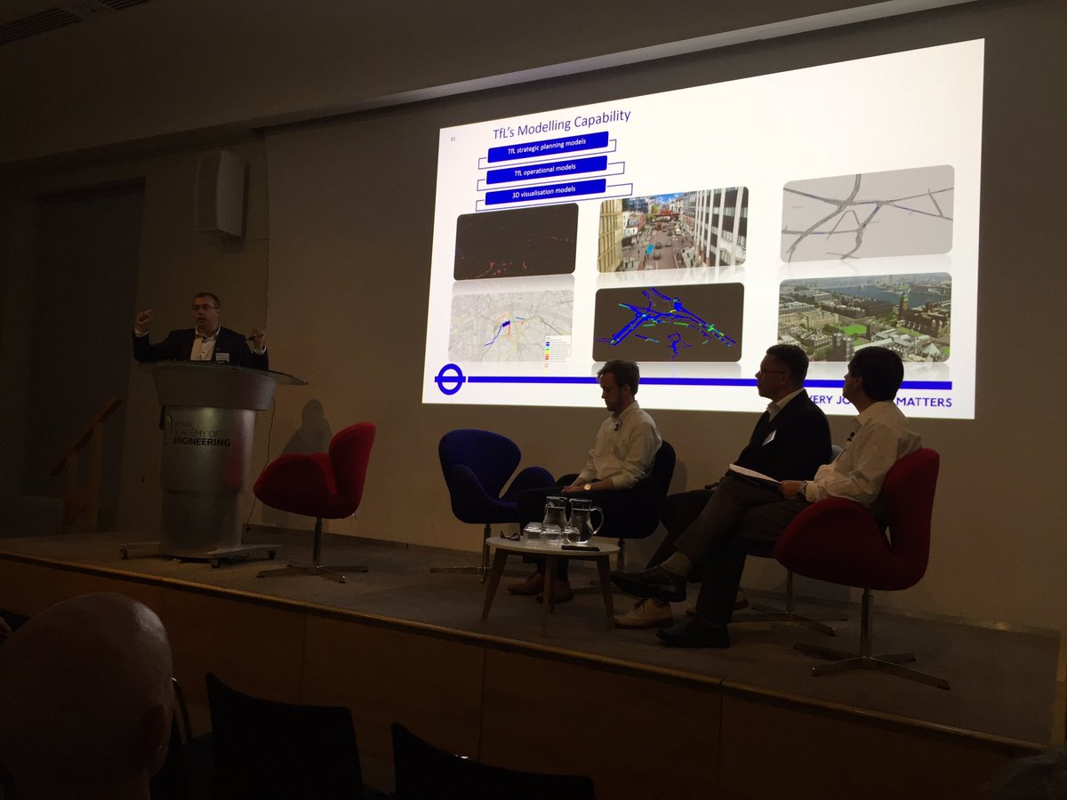 Next session on Visualizing the Future kicked off by @TfL on #futurecities @BaniAnvari @uos_trg #RAEngInnovate @ukroboticsweek @UKRobotics