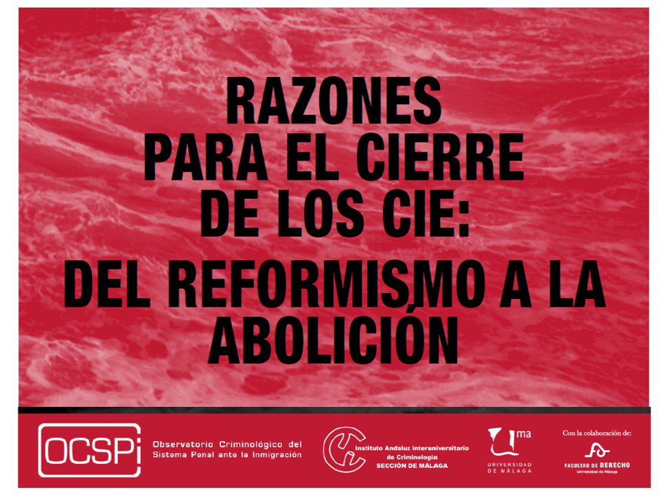 OCSPInmigracion's tweet photo. Ya puedes acceder al Informe OCSPI sobre Cierre de Cie en este enlace https://t.co/LNNKkUriD5 https://t.co/HFI9YsO7W5