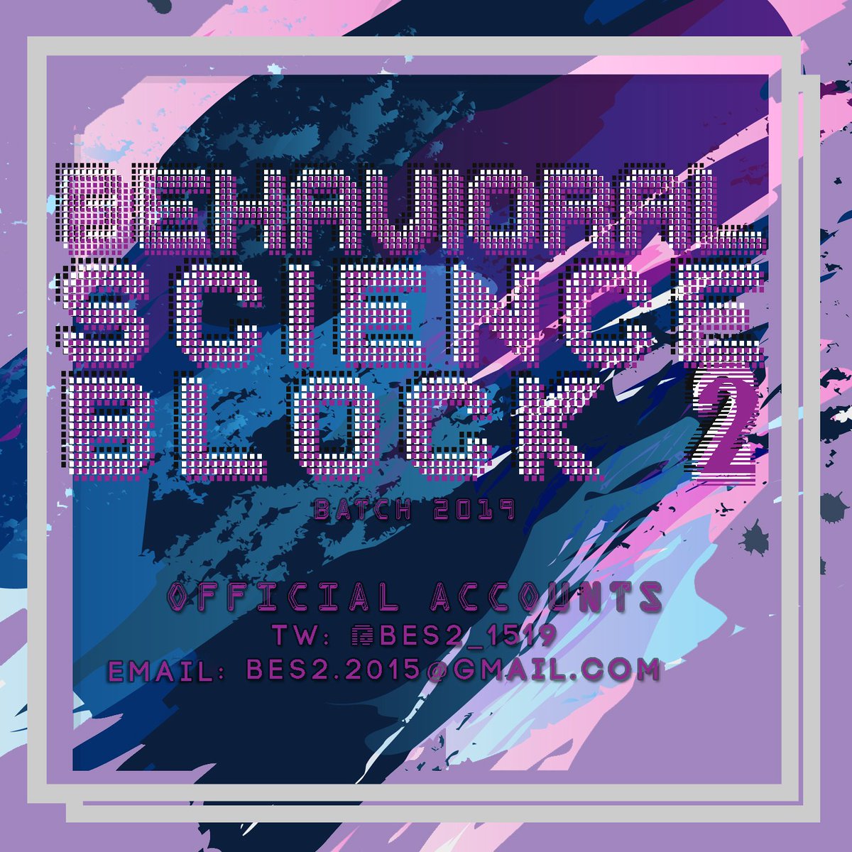BES2_1519's tweet photo. Be updated. Be informed. Keep up with the latest news and info from your respective student councils, BESties! 💜 #competitive https://t.co/vZjFFdWy2K