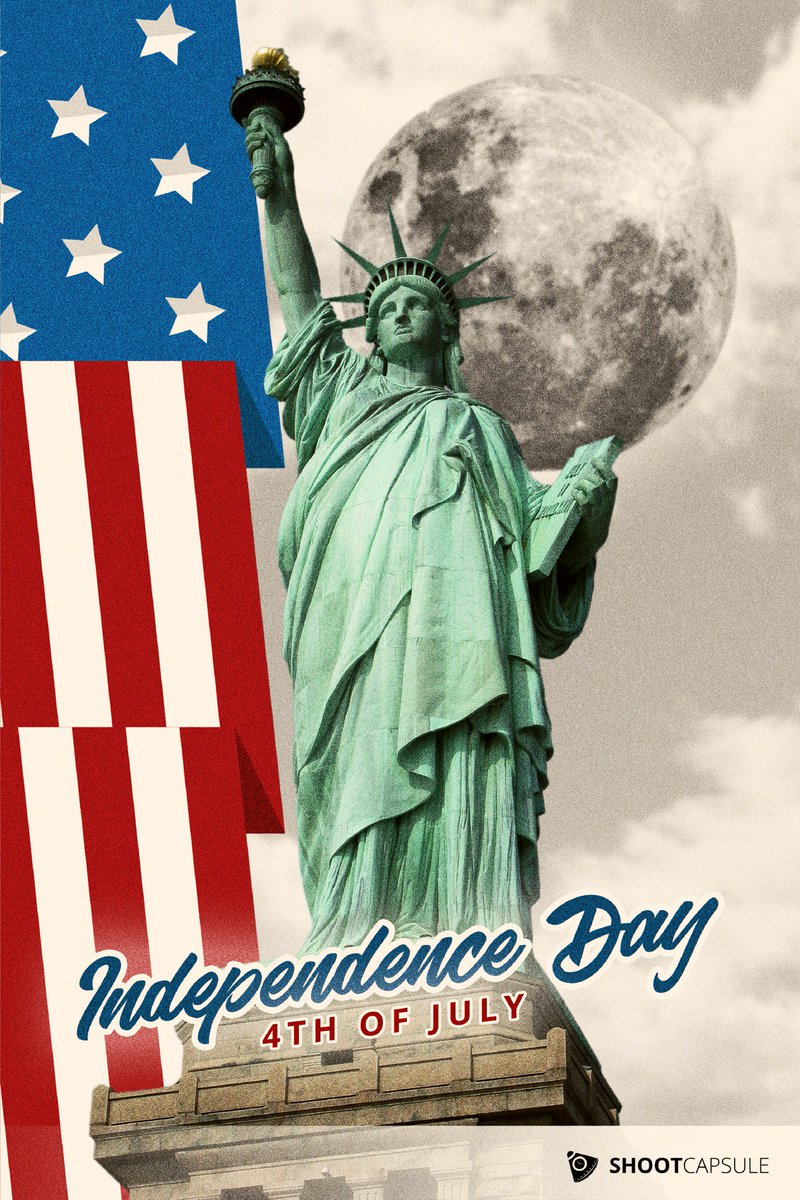 ShootCapsule's tweet photo. Happy Birthday, America! 🇺🇸 Best wishes from #ShootCapsule. #4thofJuly #HappyIndependenceDay #FourthofJuly2017 #July4 https://t.co/HZwVB3jYRR