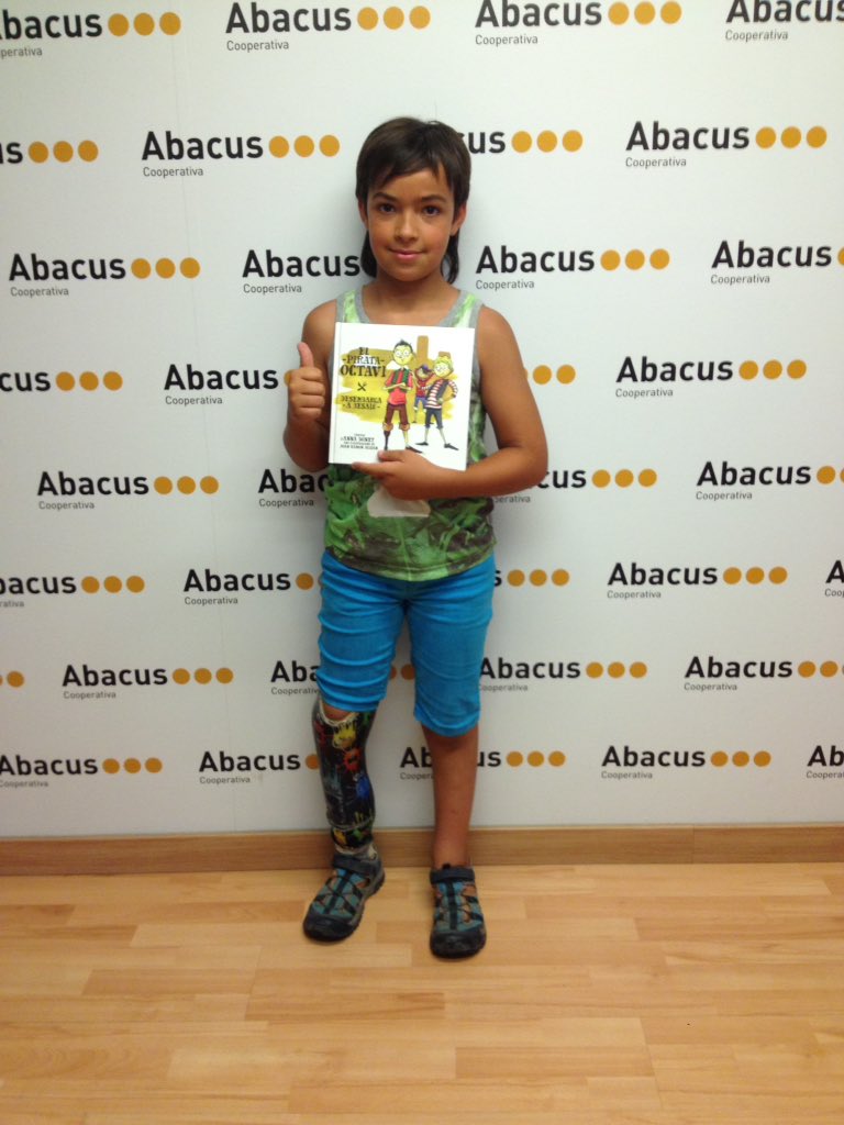 abacus_botigues's tweet photo. Contents de rebre avui a @ElPirataOctavi i família i escoltar de primera mà aquesta història meravellosa que hem compartit https://t.co/sH5vZyGE3U