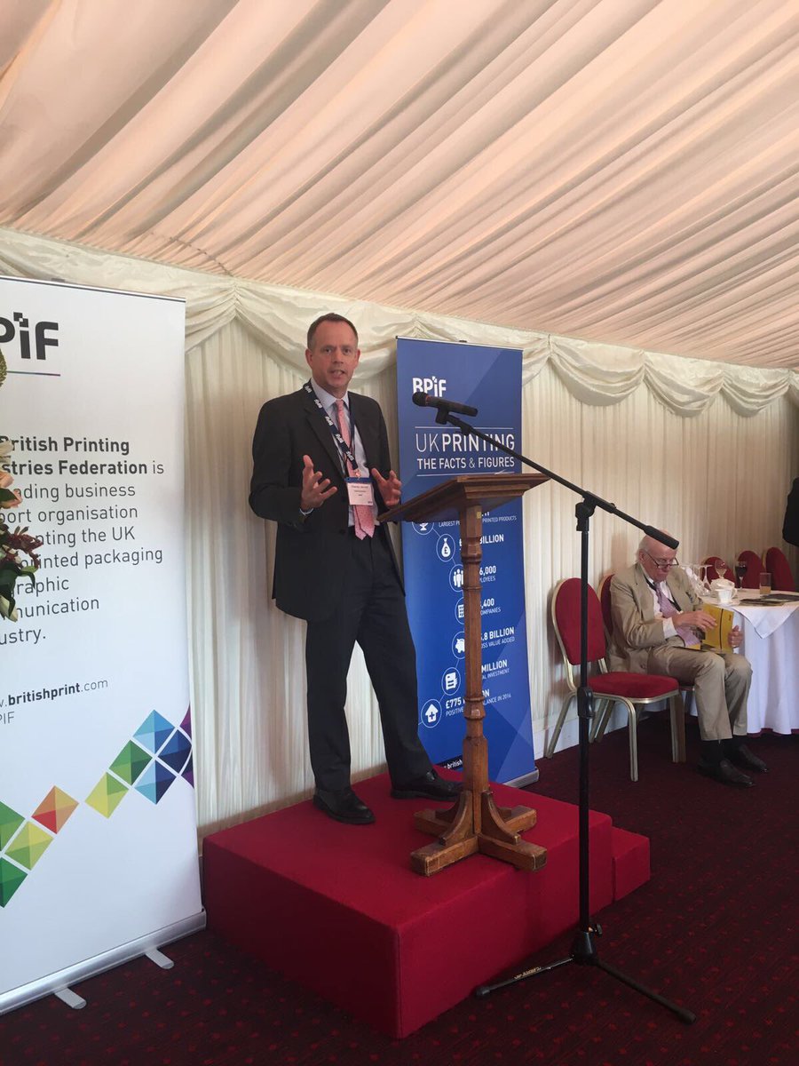 BPIF's tweet photo. Charles Jarrold talking at the APPPG about the BPIF's new Priorities for Print and how the Government can help! #BritishPrint https://t.co/vU0ZlcrIXN