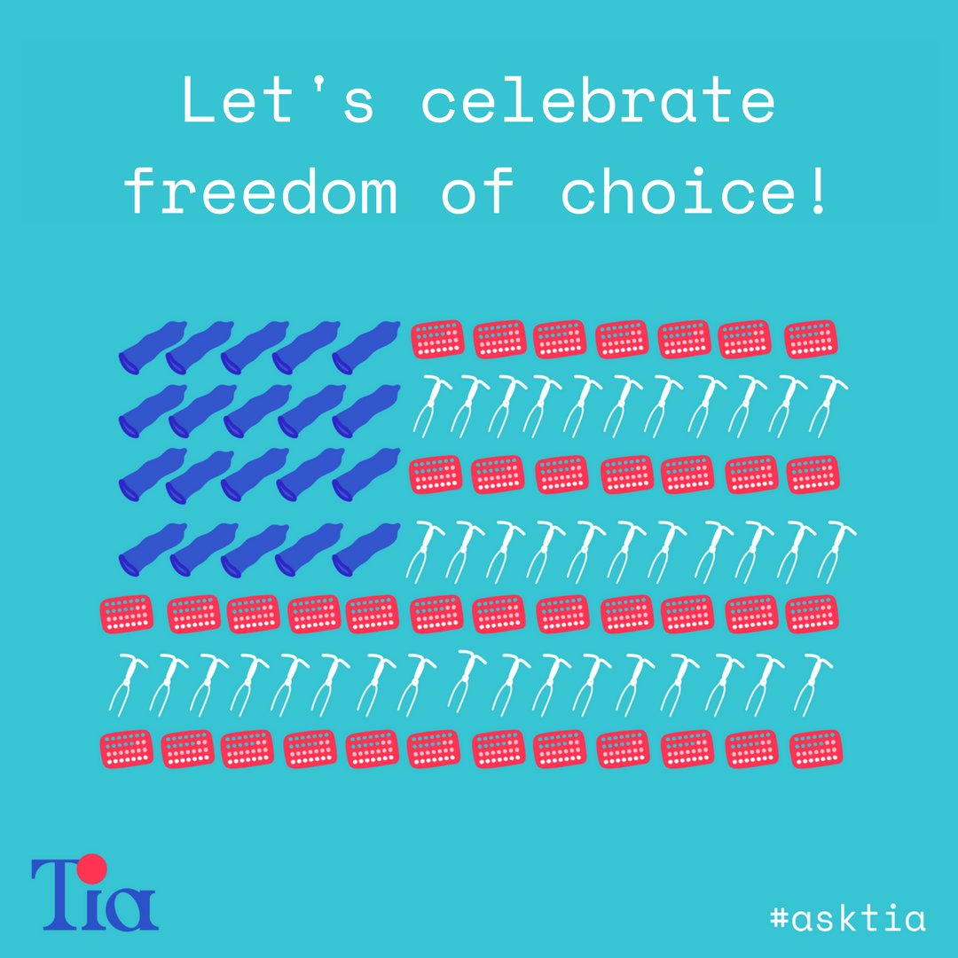 This Independence Day, we're celebrating one of the many things that (really) make America great: #contraceptivechoice! #handsoffmybC