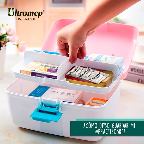 Ultromep's tweet photo. Mantén el practi-sobre de #Ultromep bien cerrado y fuera del alcance de niños. Guárdalo a temperatura ambiente, sin humedad. https://t.co/t2QNKUZVwi