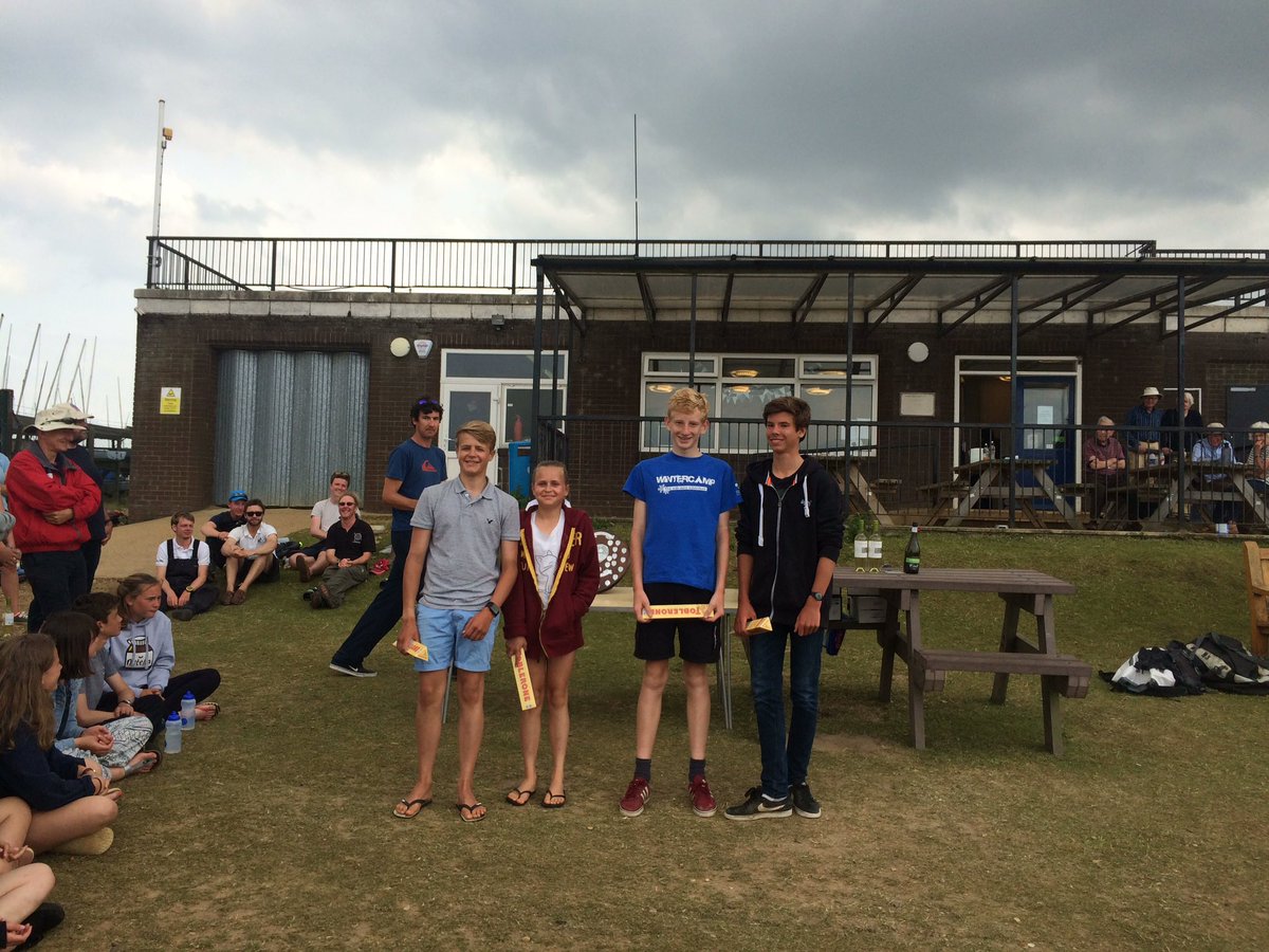 Congratulations to the Winners of the <a href="/RSFeva/">RS Feva Sailing</a> Division  <a href="/SevenoaksSchool/">Sevenoaks School</a> <a href="/7oaksSailing/">SevenoaksSailing</a>