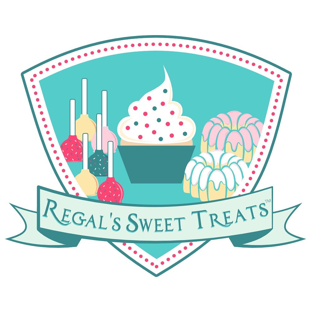 RegalSweetTreat's tweet image. Thank you Cydni @sweet_fest for creating our PERFECT sweets logo! #branding #marketing #sweetsbusiness #cupcakes #cakepops #bundtcakes