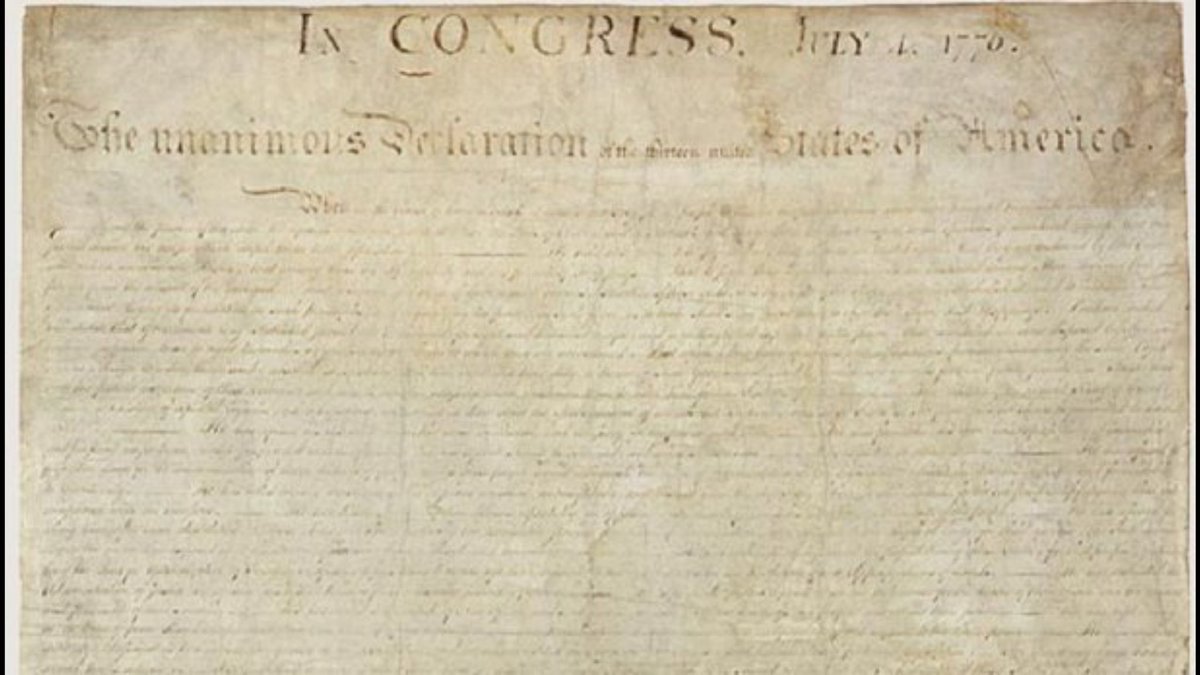 In 1776 our Founding Fathers said the truth that God created man was self evident. Now we say they didn't really mean it. I don't understand