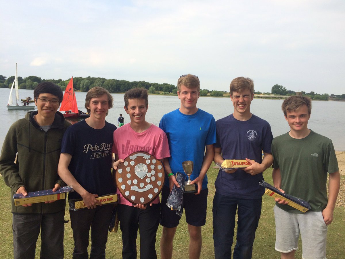 Winners of the <a href="/RTYC1775/">Royal Thames YC</a> Whitstable Cup (1792) &amp; <a href="/RondarBoats/">Rondar Raceboats</a> Shield -<a href="/WinColl/">Winchester College</a> <a href="/WinCollSailing/">WinColl Sailing Club</a> #OldestTrophyInSchoolSport #BringTheCupHome